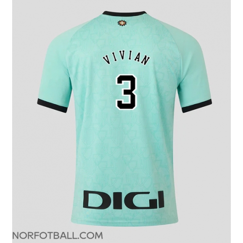 Billige Fotballdrakt Athletic Bilbao Dani Vivian #3 Replika Tredjedrakt 2025-26 Kortermet Billige Fotballdrakt Athletic Bilbao Dani Vivian #3 Replika Tredjedrakt 2025-26 Kortermet